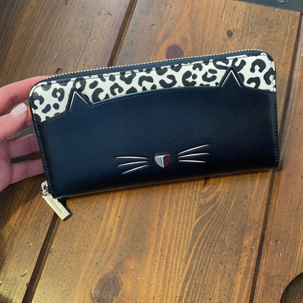 NWOT Kate Spade Cat Wallet